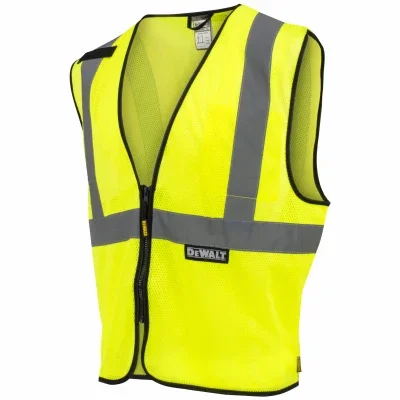 Hi-vis Safety Vest, Zip Close, L