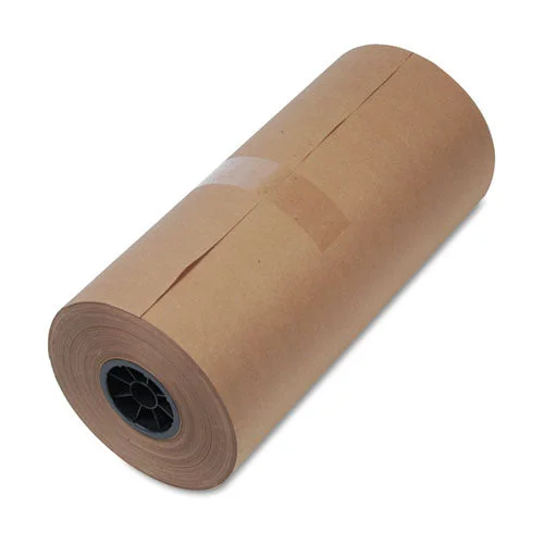 High-volume Mediumweight Wrapping Paper Roll, 40 Lb Wrapping Weight Stock, 18″ X 900 Ft, Brown