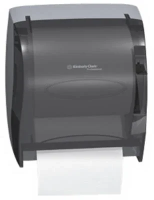 In-sight Lev-r-matic Towel Roll Dispenser, Smoke Gray, Plastic