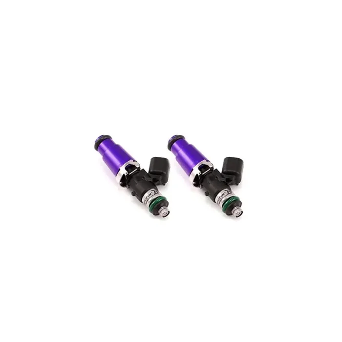 Injector Dynamics 1700cc Injectors – 60mm Length – 14mm Purple Top – 14mm Lower O-Ring (Set of 2)