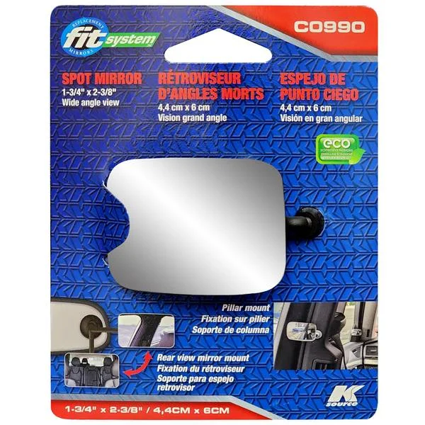 Interior Mounted Blind Spot Mirror