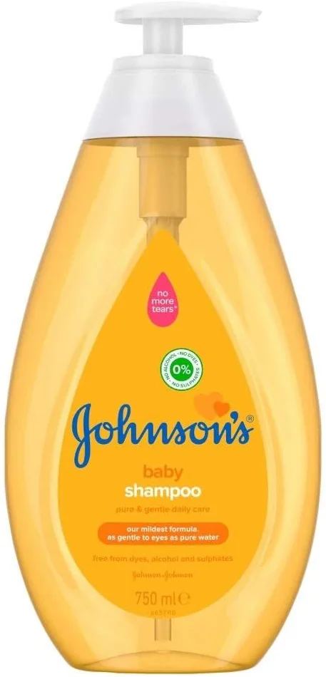 Johnson's Baby Gold Shampoo, 750 ml