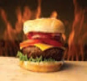 Label – Beef Patties / Mush Onion Swiss 4 Color Process 1.25×2 In. Oval 500/rl