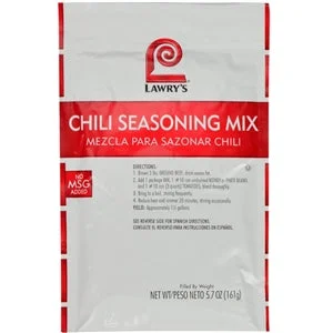 Lawry’s Chili Seasoning Mix-5.7 oz.-6/Case