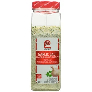Lawry’s Garlic Salt With Parsley-28 oz.-6/Case
