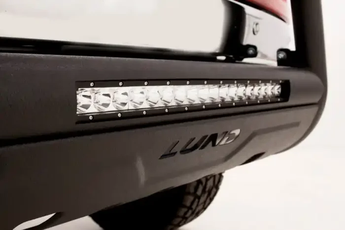 Lund 07-17 Chevy Silverado 1500 Bull Bar w /Light & Wiring – Black