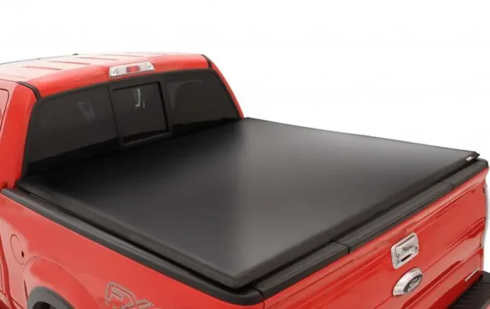 Lund 16-17 Toyota Tacoma (5ft. Bed) Genesis Tri-Fold Tonneau Cover – Black