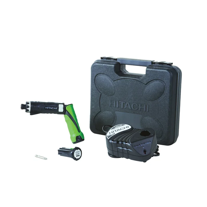 Metabo HPT DB3DL2 Screwdriver, Battery Included, 3.6 V, 1.5 Ah, 1/4 in Chuck, Hex Chuck