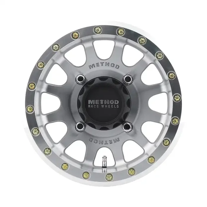 Method MR401 UTV Beadlock 14×7 4+3 /+13mm Offset 4×136 106mm CB Raw Machined w /BH-H20875 Wheel