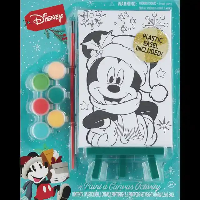 Mickey & Minnie Paint A Canvas