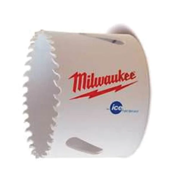 Milwaukee 49-56-0217 Hole Saw, 4-1/8 in Dia, 1-5/8 in D Cutting, 5/8-18 Arbor, Bi-Metal Cutting Edge