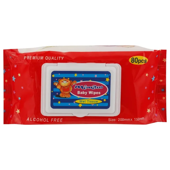 Mimitos Wet Tissue Baby Wipes 80 ea