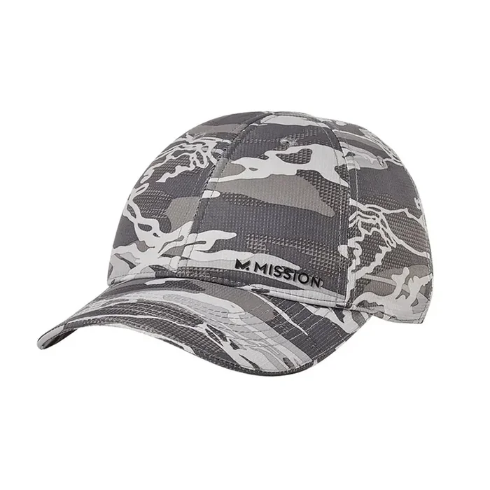 Mission Cooling Performance Hat- Matrix Camo/Silver