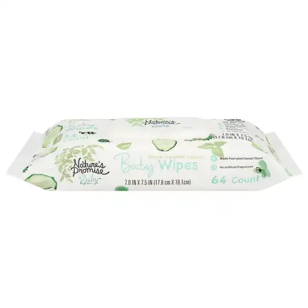 Nature‘s Promise Cucumber Scented Baby Wipes