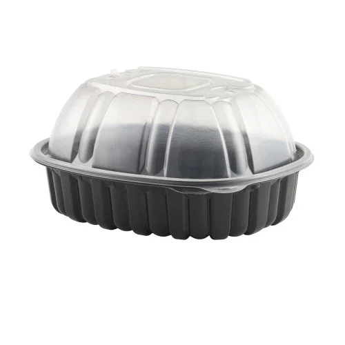 Natures Best Roaster Polypropylene Large Black Base And Clear Lid 170/Case