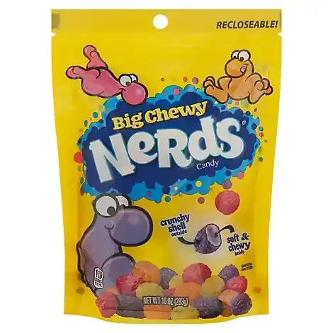 Nerds Candy Big Chewy Recloseable Pack – 10 Oz