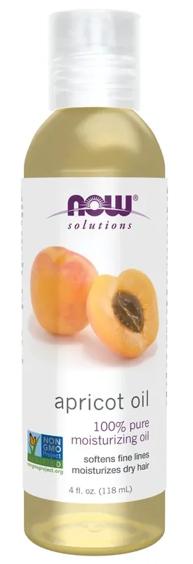 NOW Solutions Apricot Oil – 4 fl. oz.