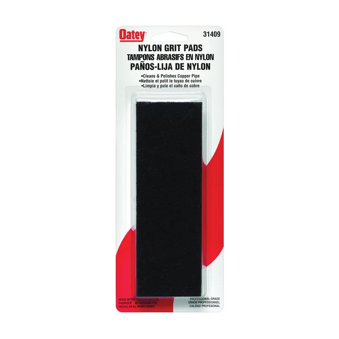 Oatey 31409 Grit Pad, Coarse, Nylon Abrasive