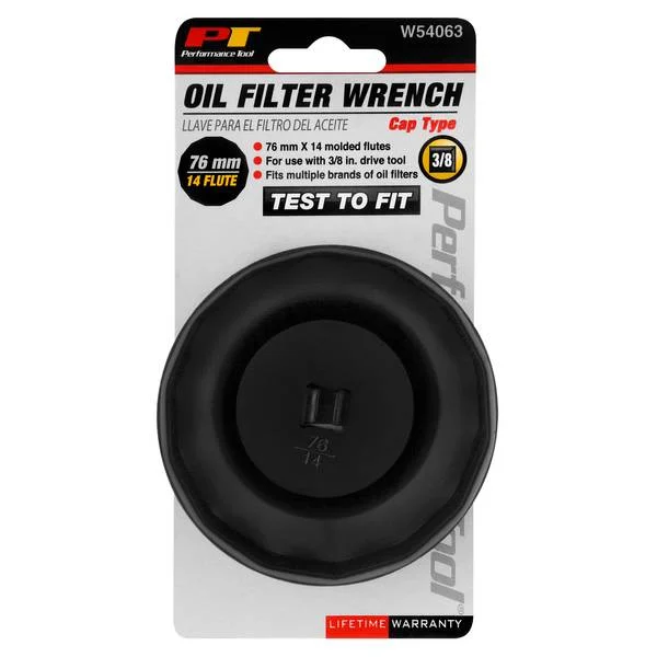 Oil Filter Wrench 76mm, 14FL