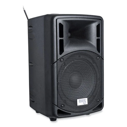 Oklahoma Sound Wireless Pa System With Wireless Tie Clip Microphone 40 W Black
