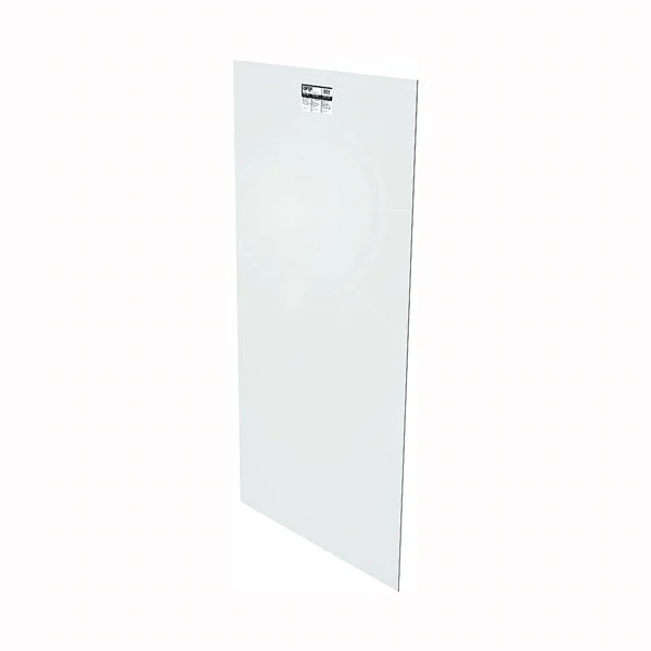 OPTIX 11G0675A Flat Sheet, 48 in L, 24 in W, 0.1 in Thick, Clear