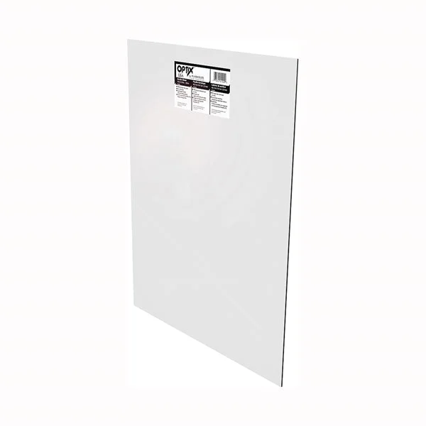 OPTIX 11G0831A Plexiglass Flat Sheet, 44 in L, 32 in W, 0.1 in Thick, Clear