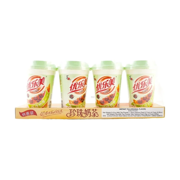 Original Flavor Milk Tea with Tapioca Peal 80g x 4cups/ pack 280g