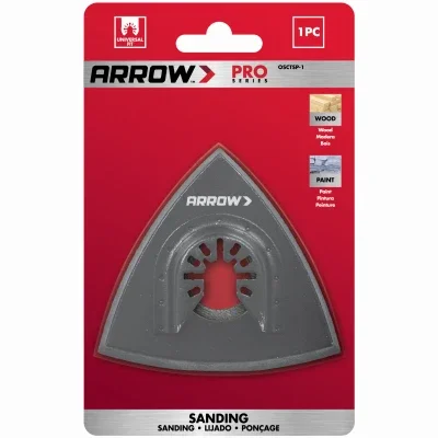 Oscillating Tool Delta Sanding Pad, 3-5/8-in.