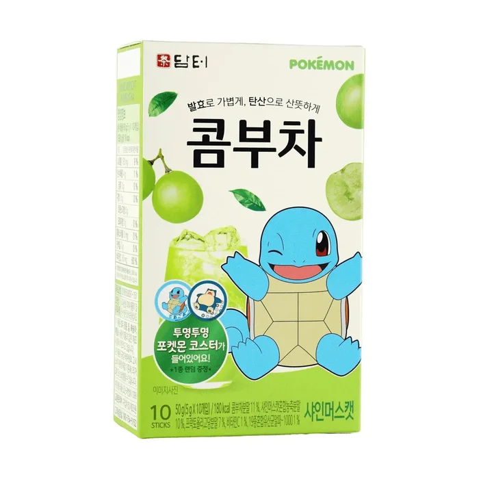 Pokemon Kombucha Shine Muscat 10 sticks