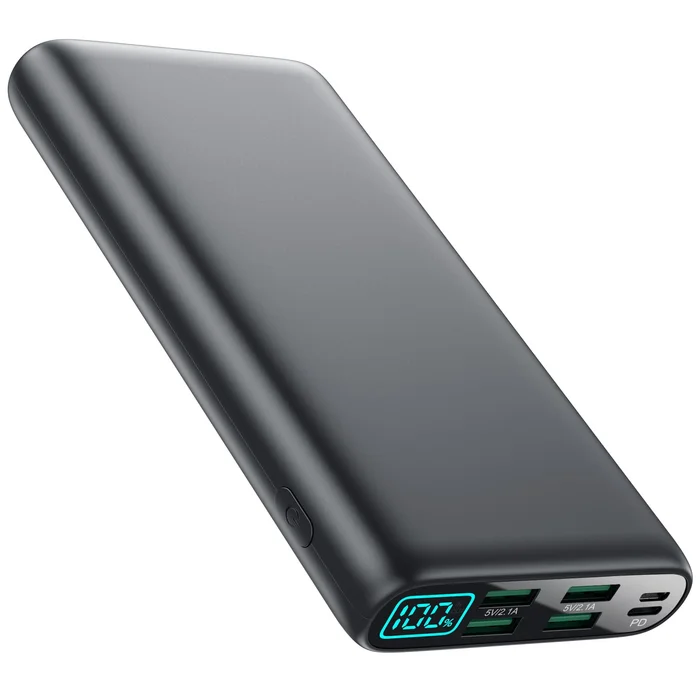 Portable Charger 38800mAh,LCD Display Power Bank,5 USB Outputs Battery Pack Backup, USB-C in&out Dual Input Phone Charging Compatible with iPhone 16/15/14/13 Pro/12,Android Samsung Galaxy Pixel Nexus