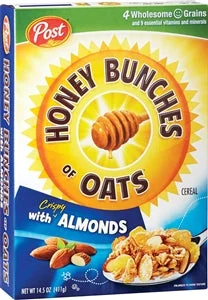 Post Almond Cereal-18 oz.-12/Case