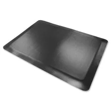 Pro Top Anti-fatigue Mat, Pvc Foam/solid Pvc, 24 X 36, Black