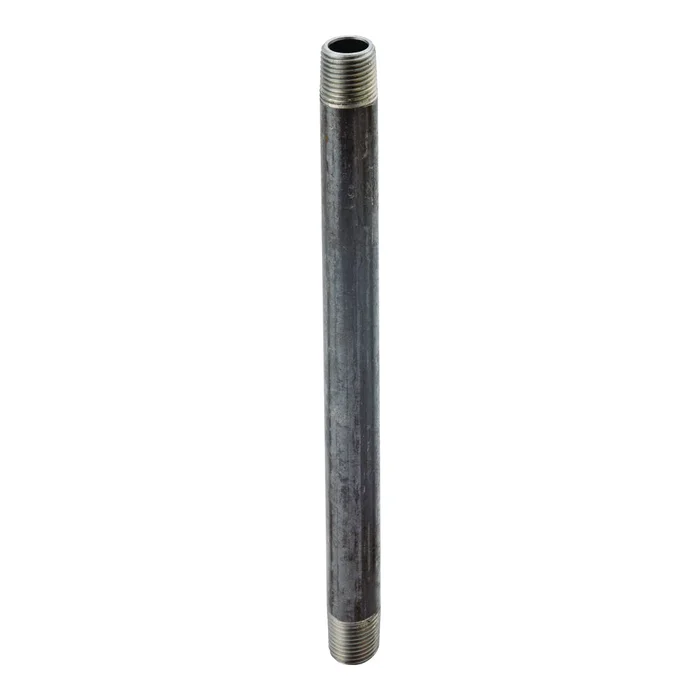 Prosource BN 2X24-S Pipe Nipple, 2 in, Male, Steel, SCH 40 Schedule, 24 in L