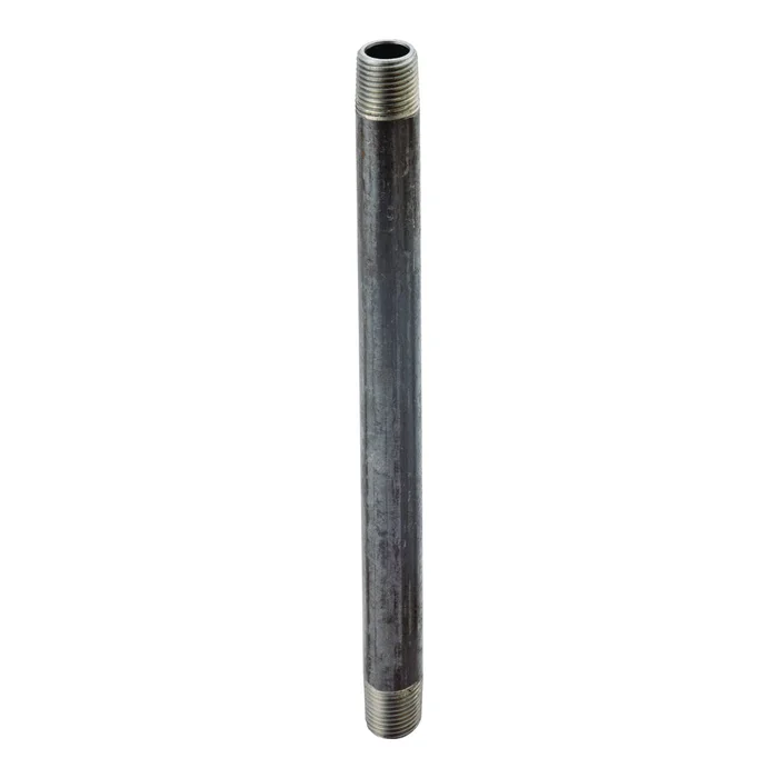 Prosource BN 2X60-S Pipe Nipple, 2 in, Male, Steel, SCH 40 Schedule, 60 in L