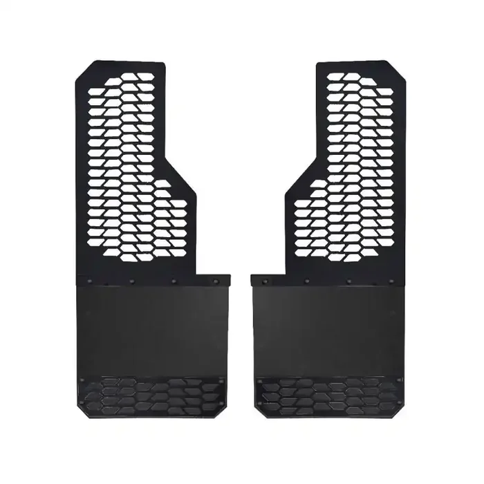 Putco 17-20 Ford SuperDuty – Set of 2 (Excl Dually Rear) Mud Skins – HDPE w / Hex Shield