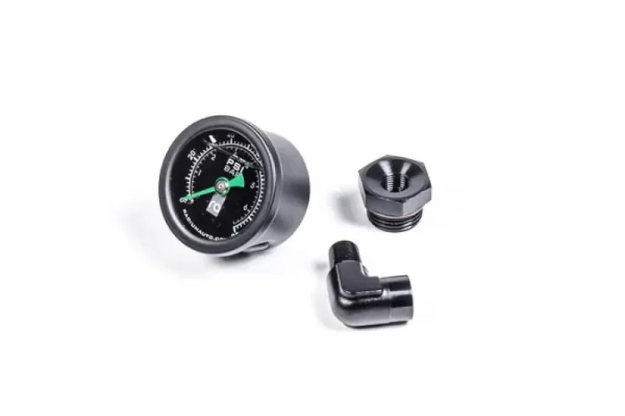 Radium Engineering 08-17 Subaru WRX STI Fuel Pressure Gauge w / 8AN ORB Adapter