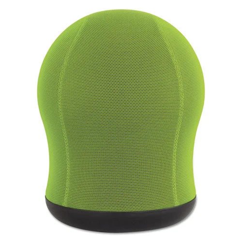 Safco Zenergy Swivel Ball Chair Backless Supports Up To 250 Lb Green Seat Black Base