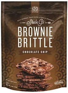 Sheila G’s Chocolate Chip Brownie Brittle-5 oz.-12/Case
