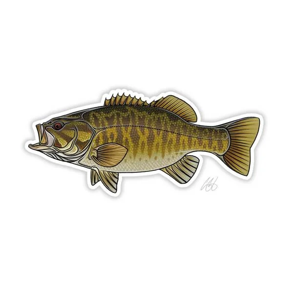 Smallmouth Vinyl Decal