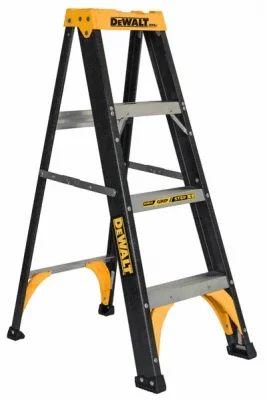 Step Ladder, Type Ii, Fiberglass, 4-ft.