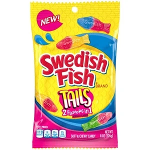 Swedish Fish Soft Candy Tales-8 oz.-12/Case