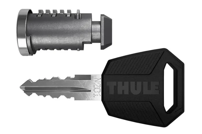 Thule One-Key System 6-Pack (Includes 6 Locks /1 Key) – Silver