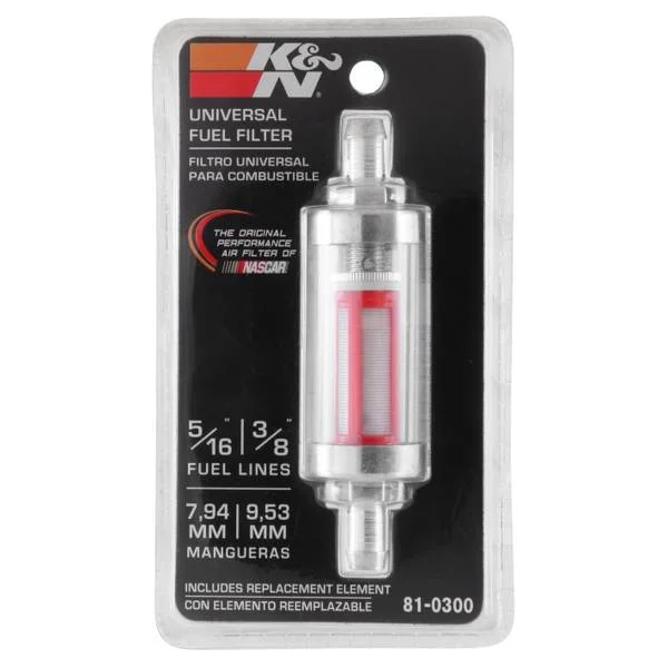 Universal In-Line Fuel Filter