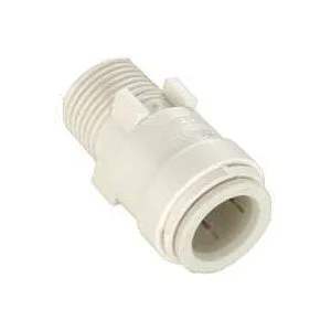 WATTS 35 Series 3501-0808/P-412 Connector, 3/8 x 1/2 in, CTS x NPT x Male, Polysulfide, 250 psi Pressure
