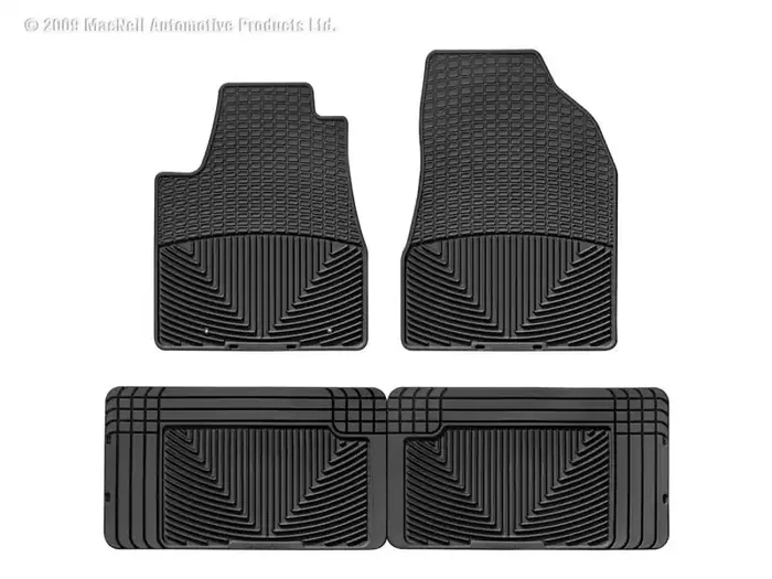 WeatherTech 05-07 Buick Terraza Front and Rear Rubber Mats – Black