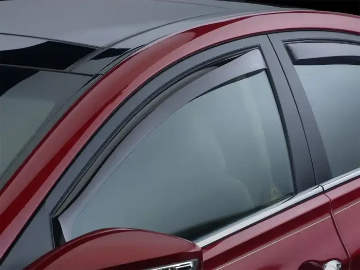 WeatherTech 09+ Acura TSX Front Side Window Deflectors – Dark Smoke