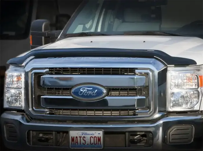 WeatherTech 09+ Dodge Ram 1500 Stone and Bug Deflector – Dark Smoke