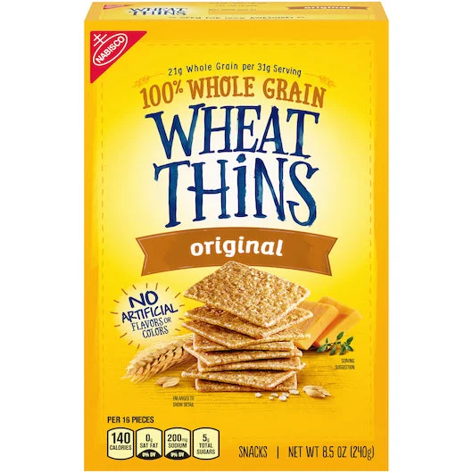 Wheat Thins Wheat Thin Original-8.5 oz.-6/Case