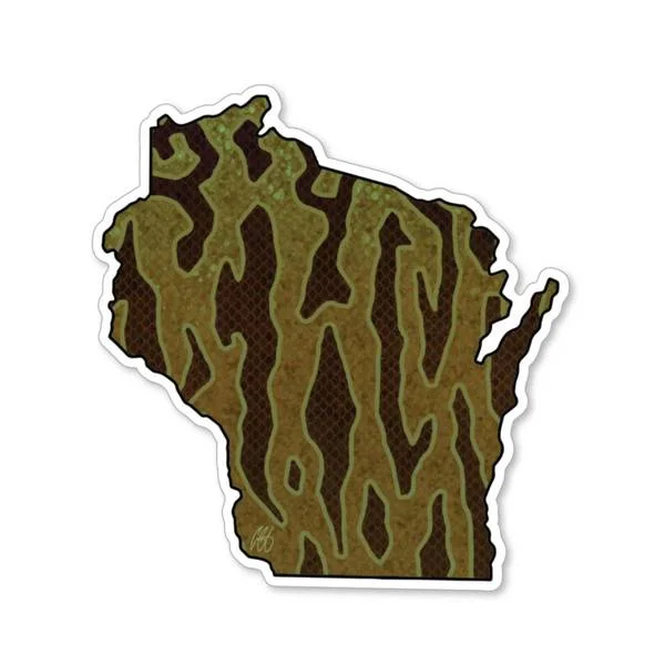 Wisconsin Smallmouth Vinyl Decal