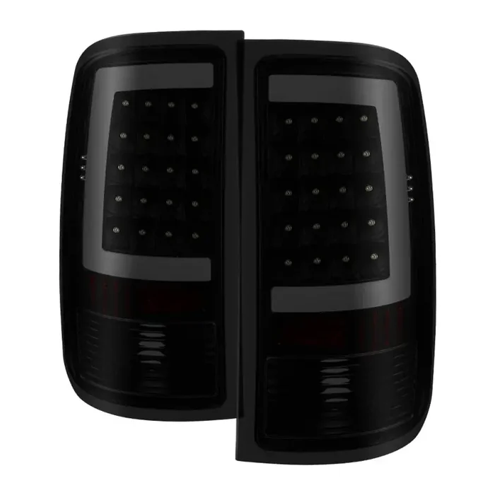 xTune 07-13 GMC Sierra 1500 LED Tail Lights – Black Smoke (ALT-ON-GS07-G2-LED-BSM)
